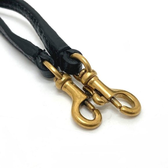 Authentic BALENCIAGA 639756 logo Villetop 2WAY Hand Bag Shoulder Bag Black - Picture 12 of 12